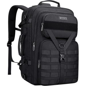 acdsgd-Sac &agrave; Dos De Voyage Pour Homme Grand Sac De Sport Convertible De 45L Adapt&eacute; &agrave; Un Ordinateur Portable De 17 Pouces Approuv&eacute; Par Les Compagnies A&eacute;Riennes (B688 Noir) - Neuf