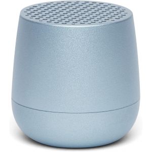 lbgwp60-Mini Enceinte Bluetooth Portable Mino+, Micro Mains-Libre Et Déclencheur Selfie, Rechargeable Sans Fil Pour Pc Et Smartphone - Bleu Clair - Neuf
