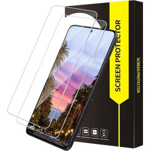 Lot De 2 Films De Protection D'&eacute;cran En Verre Blind&eacute; Pour Xiaomi Redmi Note 13 Pro 5g, Bord 2,5d, Duret&eacute; 9h, Anti-Rayures, Anti-Traces De Doigts, Installation Facile - Neuf