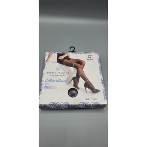 Collants Lot De 2 Paires Special Silouhette Noir Femme Gerard Pasquier Taille 3/4 - Neuf