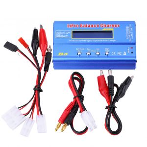 Chargeur équilibré numérique de batterie RC Lipo, accessoire de télécommande avec câbles, prise Tamiya - Neuf