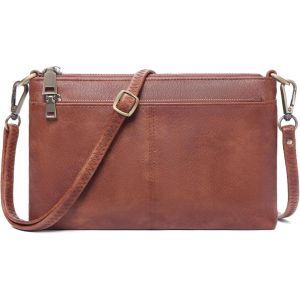 Sac &agrave; Bandouli&egrave;re Femme Petit Sac Bandouli&egrave;re Femme en Cuir Sacoche Messenger T&eacute;l&eacute;phone avec Bandouli&egrave;re R&eacute;glable Fourre-Tout Ville Voyage Shopping Mode Chic - Neuf