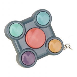 Consoles De Jeu Portables Memory Cube Pour Enfants, Appareil De Jeu Portable Pour L'entra&icirc;nement De La M&eacute;moire, Pour Am&eacute;liorer L'intelligence Et L'attention, Blanc-Bleu - Neuf