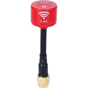 Checarzhn--No1-Antenne À Gain Élevé 5.8ghz 3dbi Rhcp Installation Flexible Fort Pour Fpv Racing Drone Rc Pièces Accessoire (Rouge)-Alomejor - Neuf