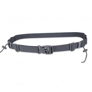 Ceinture De Triathlon Aonijie Sports Pour Dossard Avec Porte-Gel Energetique (Gris) - Neuf
