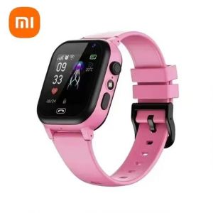 Xiaomi Enfants 5G Montre Intelligente Sos Gps Localisation Appel Vidéo Carte Sim Enfant Caméra Étanche Mise À Niveau 2025 Pour Garçons Filles Ajouter Des Écouteurs.Pink. - Neuf