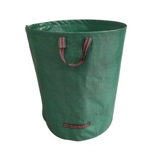 Sacs a dechets verts reutilisables de 13 gallons (environ 50 litres), sacs a feuilles autoportants pour jardin et pelouse, lot de 3 avec 4 poignees - Neuf