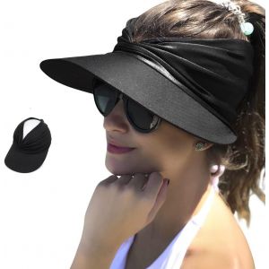 Kalanka-Visiere Casquette Femme,Visière Plage Femme,Chapeau De Soleil Femme,Casquette Femme Ete,Visiere De Protection Pour Voyage Plage - Neuf