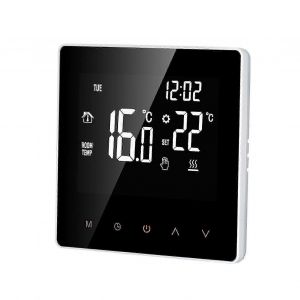 Wi-fi Thermostat intelligent Contrôleur de température numérique Tuya App Control Lcd ÉcranÉcran tactile Semaine Thermostat de chauffage au sol électrique programmable pour - Neuf