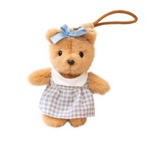 Pendentif Poupee Ours Mignon Peluche Jouet Ours Porte-Cles Fille Sac Pendentif Couple Cadeau D'anniversaire - Neuf