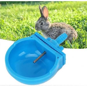 2 Sets Lapin Abreuvoir Lapin Abreuvoir Lapin Abreuvoir Bol D'alimentation Ferme Cage Accessoires Fournitures Pour Animal Rongeur -Versailles - Neuf