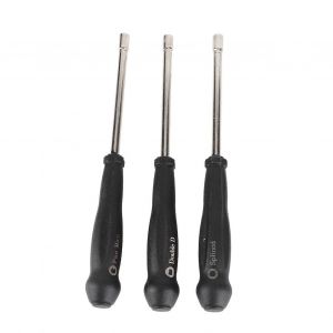 3 pcs carburateur réglage des tournevis Ensemble d'outils de service de réglage de carburateur Cannelé Double D Type - Neuf