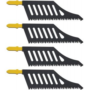 4 Pièces Lames de Scie Sauteuse à Tige en T 112mm X 32mm X 1.2mm Compatible avec Dewalt Compatible avec Bosch 11 TPI - Neuf