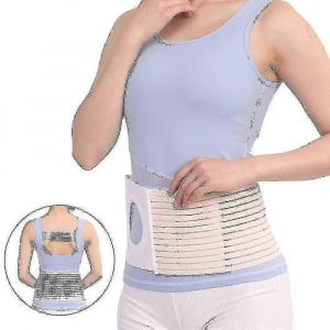 Ceinture Herniaire (Xl-Beige) Pour Sac De Colostomie, Ceinture Abdominale, Ceinture De Maintien De La Taille Inférieure - Wei Ke - Neuf