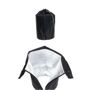 Protection hivernale pour plantes en pot, couverture anti-gel avec fermeture éclair, sac thermo protecteur pour plantes d'intérieur et extérieur, 50x45 cm - Neuf