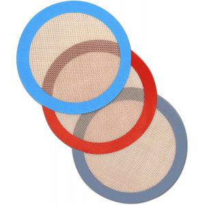 Loc-Lot De 3 Tapis De Cuisson Ronds En Silicone De 20 Cm, Tapis De Cuisson Antiadh&eacute;sifs (20 Cm), Tapis En Silicone Pour Moule &Agrave; G&acirc;teau De 20 Cm, Tapis En Silicone Pour La Cuisson De G&acirc;teaux, - Neuf