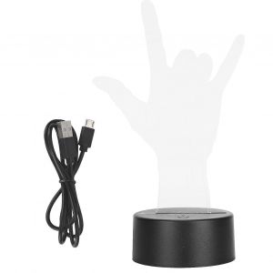 7 Changement De Couleur Veilleuse Touch Switch Led Lampe D&eacute;coration Enfants Cadeaux D'anniversaire - Neuf