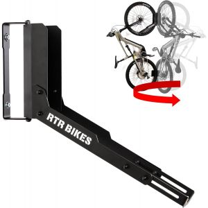 MEVRONISSHOP-Kranked Twist Patte de Fixation Murale Professionnelle pour v&eacute;lo Id&eacute;al pour Les garages ou Les magasins de v&eacute;lo - Neuf