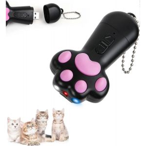 Jouet Lumineux Led Rouge Rechargeable Usb Pour Outil De Dressage De Chien De Chat - Neuf