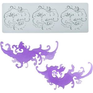 Kal-Moules À Gâteau En Silicone Pour Fondant, Gâteau Dentelle Florale Tapis Silicone, Tapis Dentelle Pâtisserie, Décoration De Gâteaux, Diy Bonbons Muffin Gelée Chocolat Moules Type 10 - Neuf