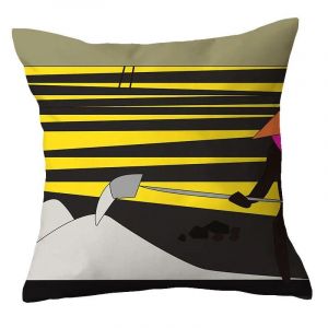 Housses de coussin Art Exquis Impression Coussin Case Pour Bureau &agrave; Domicile MB001 - Neuf