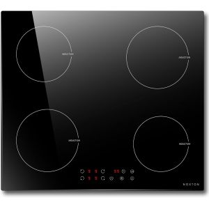 CHECARZHN--NO1-Plaque Induction 4 Feux Encastrable, Plaque Electrique 4 Foyers, Table De Cuisson Induction Avec Commande Tactile, Sécurité Enfant, Minuterie, 220-240V 6400W, Sans Pr - Neuf