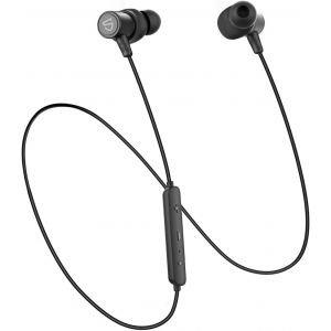 lbgwp60-Q30Hd+ Écouteurs Bluetooth 5.2 Filaire Tour De Cou Étanche Ipx6, Écouteurs Sans Fil Sport Qualcomm Qcc3040 Aptx-Hd, 12 Heures D'Automonie Noir - Neuf