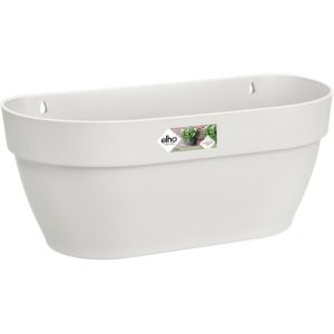 ERYI-Vibia Campana Mural 35 - Planteur Pour Balcon & Extérieur - Ø 35.0 X H 14.8 Cm - Blanc/Blanc Soie - Neuf