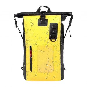Sac Etanche Generique Pour Voyage Et Kayak, 30 L, Jaune - Neuf