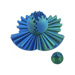 Jouet anti-stress imprim&eacute; en 3D, id&eacute;al pour les jeux sensoriels et la d&eacute;tente. - Neuf