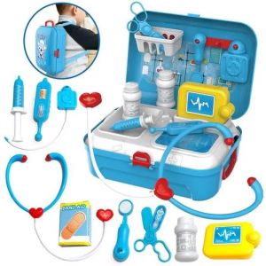 Kit Docteur Trousse de Médecin Jouets d'imitation Malette Docteur - Neuf