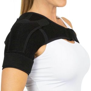 Attelle De Stabilité De L'épaule - Manchon De Soutien De Compression Pour La Récupération Des Blessures - Pour Les Blessures De La Coiffe Des Rotateurs,L'arthrite,L'entorse,La Luxation,Le Soulagement - Neuf