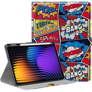 KAL-Ultra Fin Magn&eacute;tique Coque Pour Xiaomi Pad 7 Pro 11.2 Pouces Housse Tablette Pour Xiaomi Pad 7 &Eacute;tui Avec Porte-Stylo,Gd - Neuf