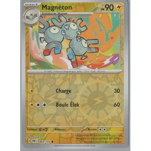 Carte Pokémon - Magnéton - 064/197 - Reverse - Ev3 Flammes Obsidiennes - Neuf