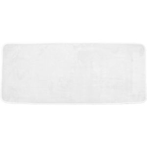 KAL-, Tapis De Bain (50 X 120 Cm) Vitamine Blanc, Microfibre - Neuf