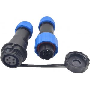 LETNERNY-Connecteur De Raccordement Sp17 Ip68 Étanche Connecteur Électrique Femelle Et Mâle Pour Lampes D'Extérieur (Sp17 5Pin) - Neuf