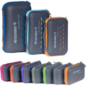 Letnerny-- Serviette Super Absorbante En Microfibre À Séchage Rapide, Ultra Douce Et Compacte, Pour Camping, Natation, Plage, Randonnée, Yoga, Voyages, Sport, Sac À Dos, 150 X 76,2 Cm, Vert Kaki - Neuf