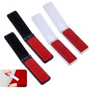 Mevronisshop-Lot De 4 Brosses De Voyage Pliables Pour Enlever Les Peluches Et Les Poils De Chien Pour Meubles, Canap&eacute;, Tissu - Neuf