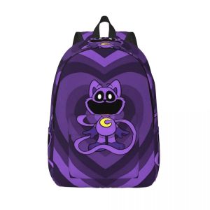 Sac à dos CatNap Smiling Critters pour garcons et filles, cartable d'ecole, sac à dos mignon de dessin anime, sac de sport pour la maternelle - Neuf