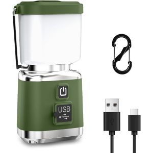 Led Camping Lantern,Powerful Camping Lamp 2200 Lumens,Ipx4 Waterproof Camping Light,Portable Battery Operated Camping Lamp With 4 Lighting Modes,Adjustable Brightness.[H24] - Neuf