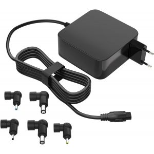 TIANYI-65W Chargeur Universel pour ASUS Ordinateur Portable VivoBook/ZenBook 13 14 15 17 S14 S15 17 PC,Notebook Lenovo IdeaPad Replacement,avec 5 connecteurs diff&eacute;rents - Neuf