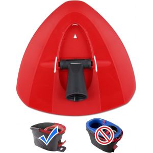 PATB-Recharge de tête de vadrouille de Remplacement Base de mop Triangle Disque de tête de vadrouille rotative Compatible avec Ocedar et Vileda EasyWring 2-en-1 Turbo Mop - Neuf