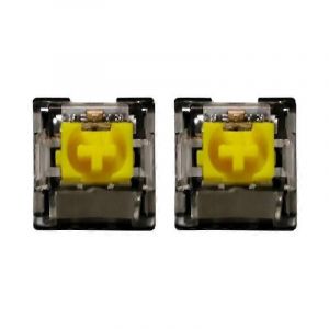 Accessoires de clavier mécanique Commutateur d'axe Commutateurs jaunes RVB pour claviers de jeu Razer Blackwidow V3 Pro - Neuf