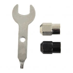 3pcs M8 M8x075 Mandrin De Meulage Électrique Outil Rotatif Accessoires Avec Clé Sans Clé Plus Rapide Bits Swaps Outils Rotatifs Dremel - Neuf