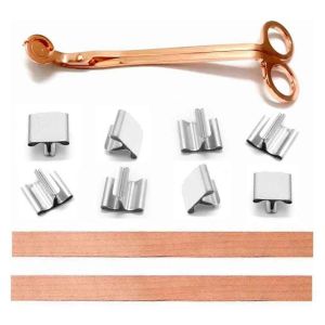 100 Mèches En Bois Pour Bougies,Mèches De Bougie En Bois - Neuf