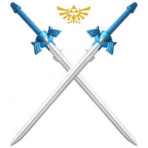Zelda 2X Epees de Link Latex 80cm Enfant Excalibur Mousse D&eacute;coration - Neuf