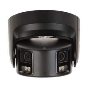 Hikvision - C&acirc;mara panor&acirc;mica IP Turret da gama PRO - Resolu&ccedil;&atilde;o 8 Megapixel | PoE | ColorVu - 4 mm | Microfone | Sirene e flash - Neuf