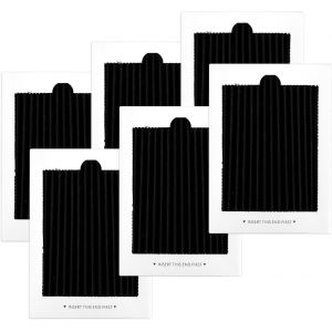 6pcs Filtres &agrave; Air de Rechange pour R&eacute;frig&eacute;rateur,Filtre &agrave; Air &agrave; Forte Absorption pour R&eacute;frig&eacute;rateur Filtre &agrave; Air de Rechange pour R&eacute;frig&eacute;rateur Compatible avec Frigidaire Electrolux - Neuf