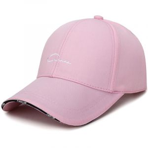 Casquette De Baseball Ajustable Rose, Chapeau De Golf, Casquette De Camionneur, Casquette À Sangle Pour Hommes Et Femmes, Chapeau De Loisirs Avec Protection Solaire Et Langue De Canard - Neuf
