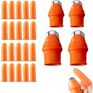 CHECARZHN--NO1-Couteau À Doigt Silicone,Jardin Pouce Couteau,Jardin Silicone Pouce Couteau,Couteau Cueillette Fruits,Couteaux À Pouce En Silicone Pour Couper Plantes,Haricots,Fra s Fuits Et Légumes ( - Neuf